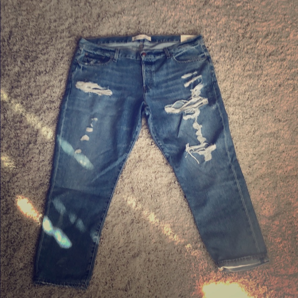 Gap Original Relaxed Distress Boyfriend Jeans